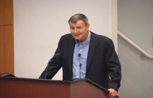Karl Eikenberry gives a talk about the liberal arts and public service in an ESF plenary session Source: https://www.youtube.com/watch?v=j-urCUsFvF8