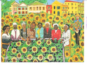 Faith Ringgold's "The Sunflowers Quilting Bee at Arles"