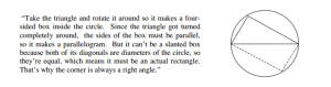An example of a creative proof developed by one of Lockhart's students Source: http://www.maa.org/external_archive/devlin/LockhartsLament.pdf