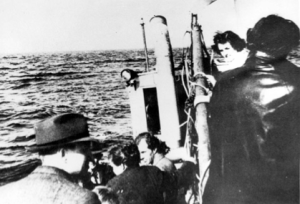 Danish Jews being transported to Sweden Photo Credit: Yad Vashem