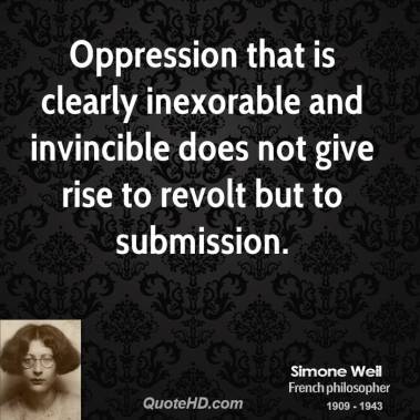 Simone Oppression