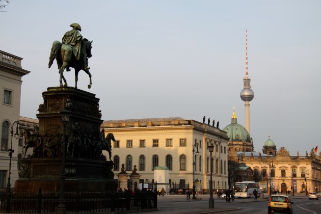 An immortal heritage: the statue of Frederick the Great in Berlin. (Wikimedia Commons)